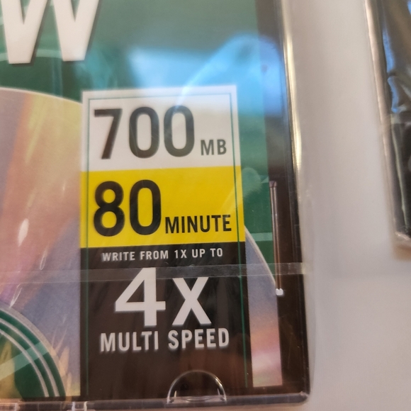 Memorex - CD-RW - 700 MB - 80 Mm - 4x -Mulri Speed - 2 Discs - Picture 3 of 7